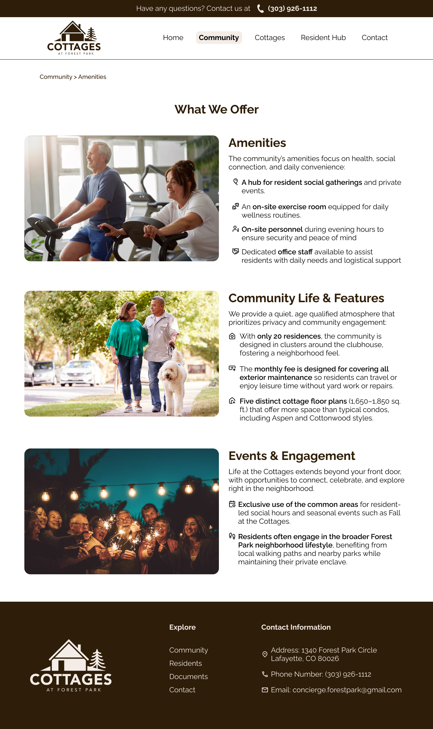 Community Amenities