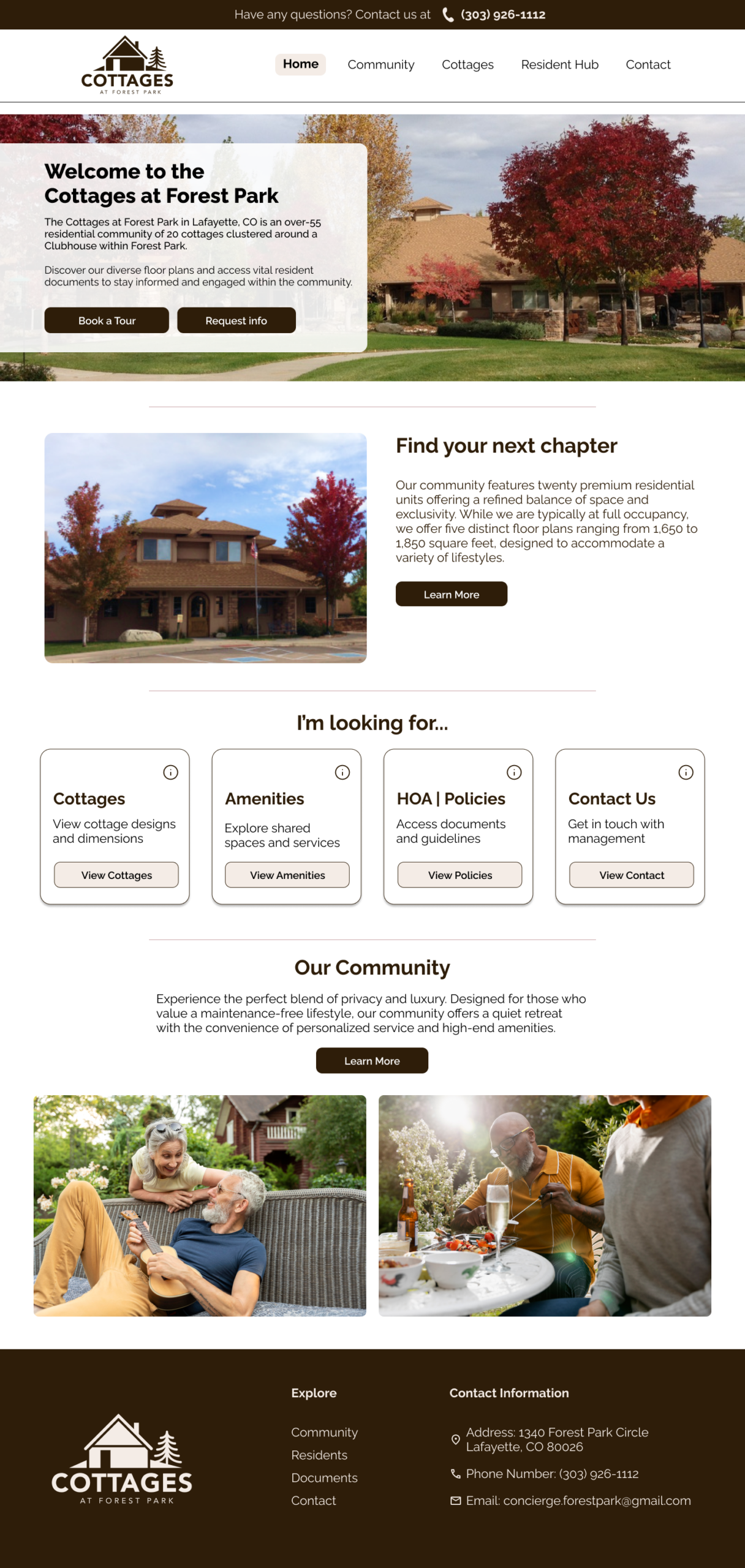 Homepage Redesign