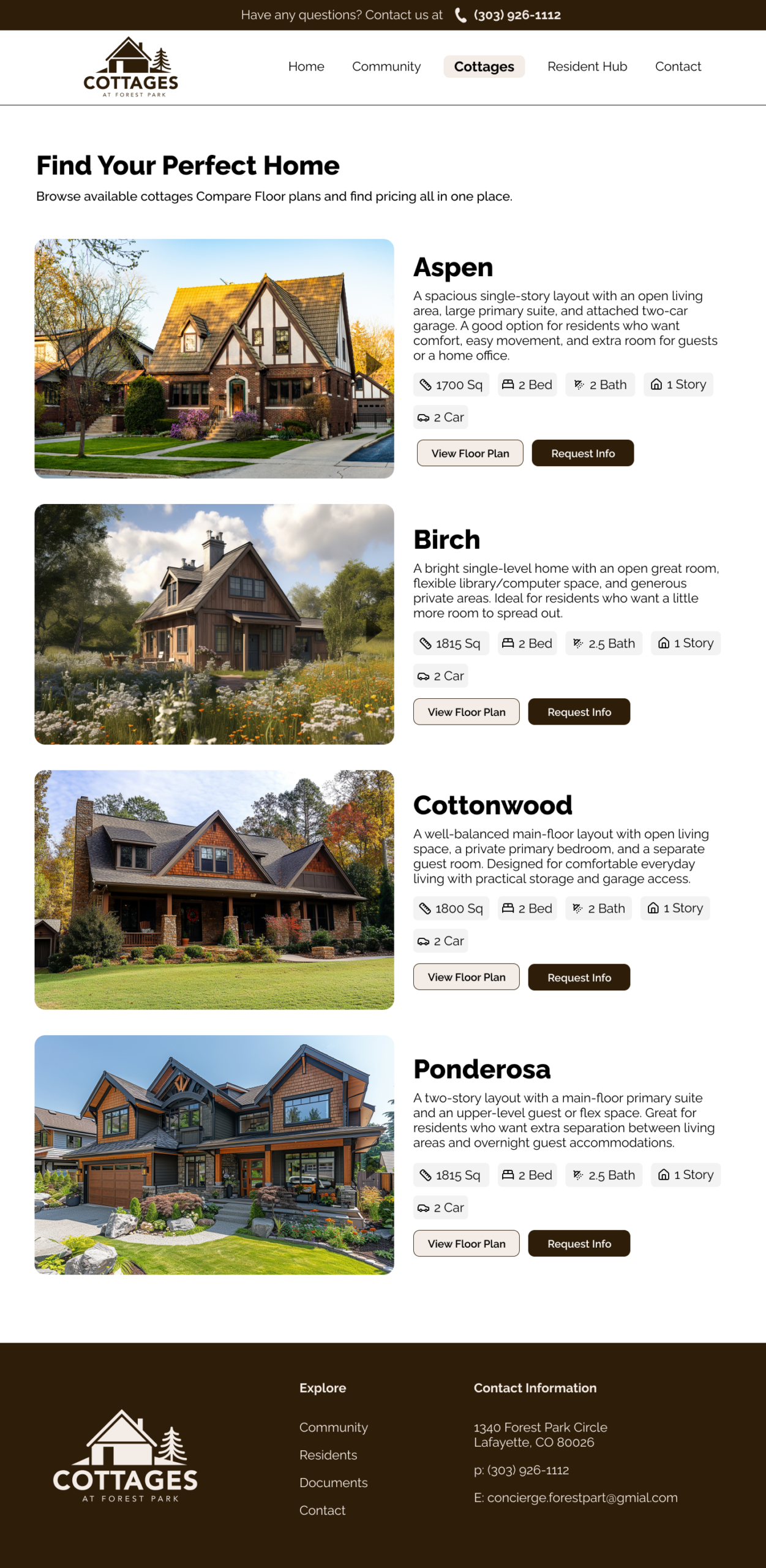 Our Cottages