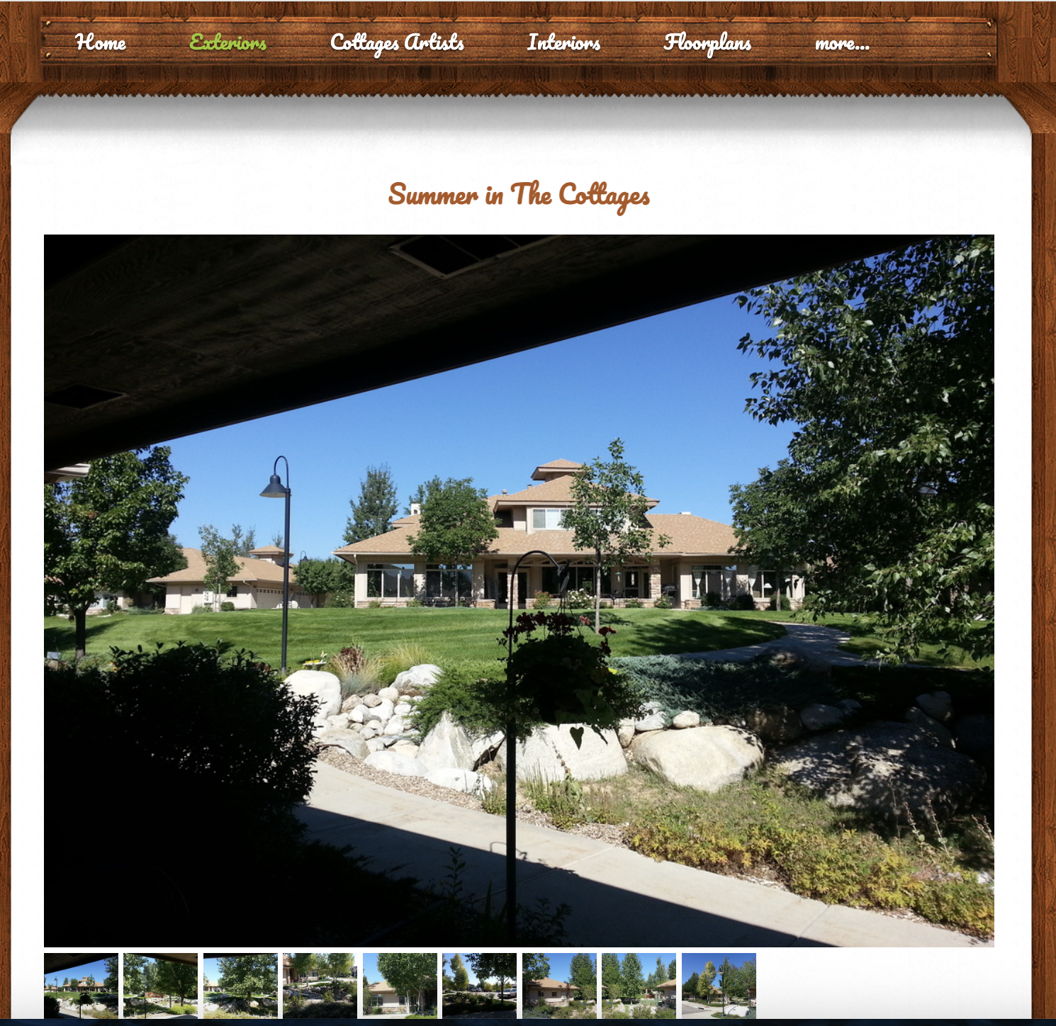 Exterior page
