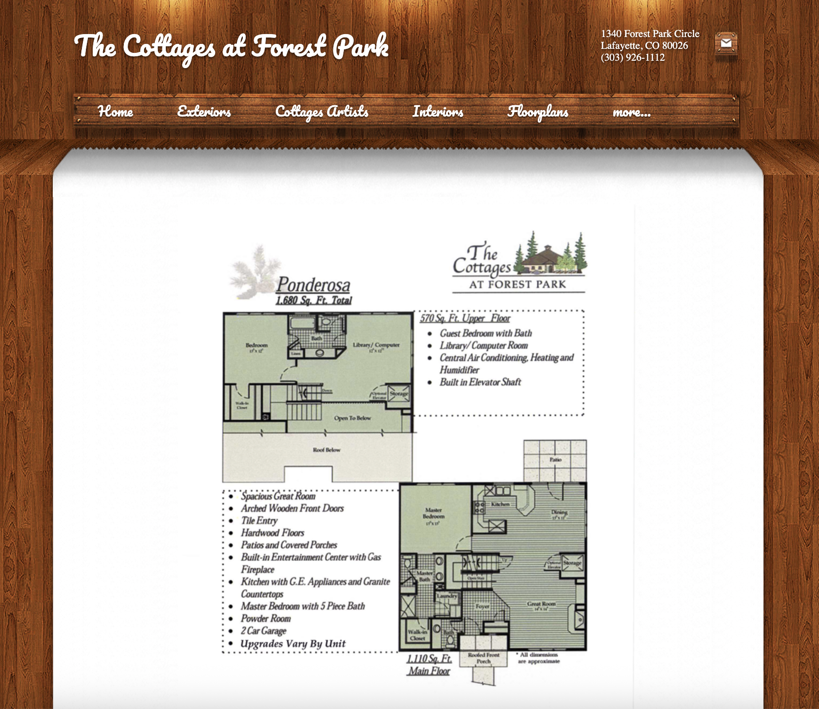 Page screenshot