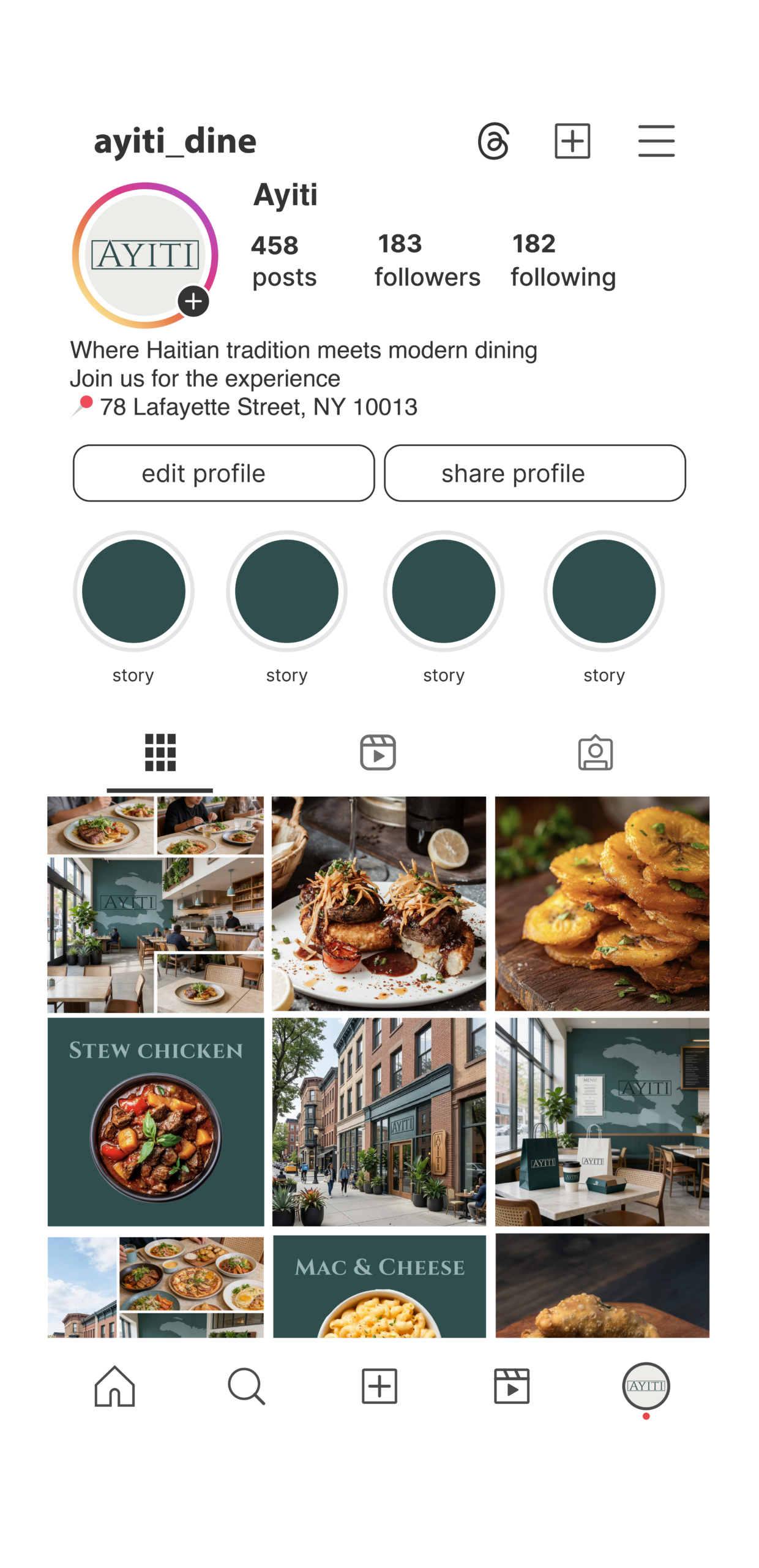 Ayiti Instagram