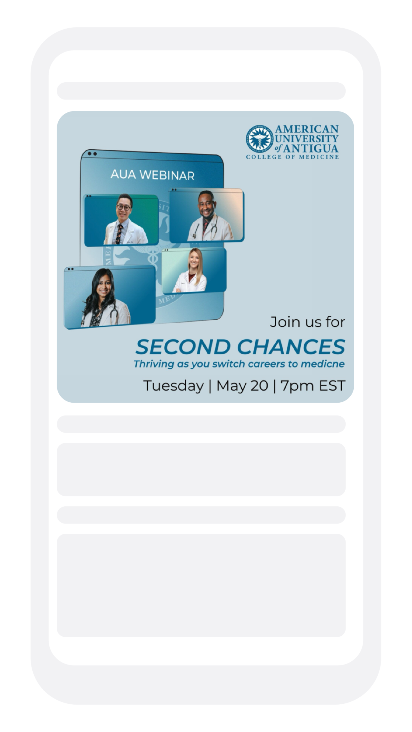 AUA ad campaign